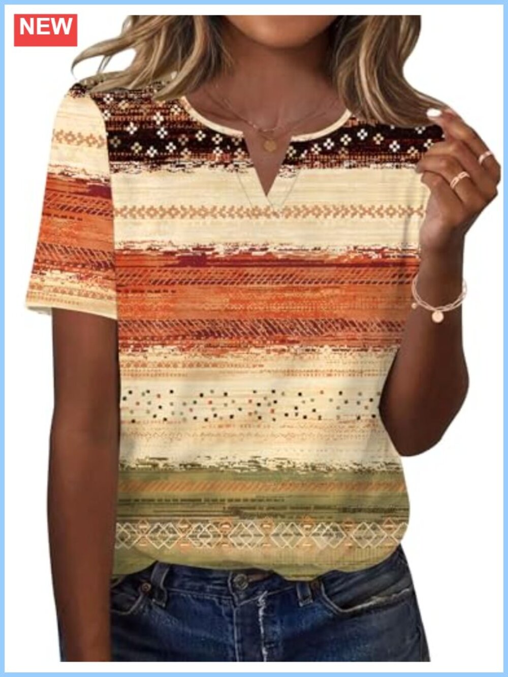 Womens Short Sleeve V Neck T Shirts Rayon Blend Basic Tunic Blouses Casual